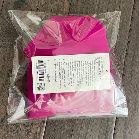 Lululemon Align Tank Top Ripened Raspberry NWT - Picture 7 of 7